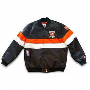 Ty Mopkins x Pistons “DETROIT BAD BOYS” Starter jacket